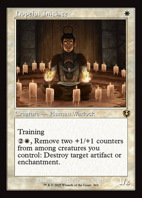 Hopeful Initiate (INR) (#343) Hopeful Initiate (INR) (#343)