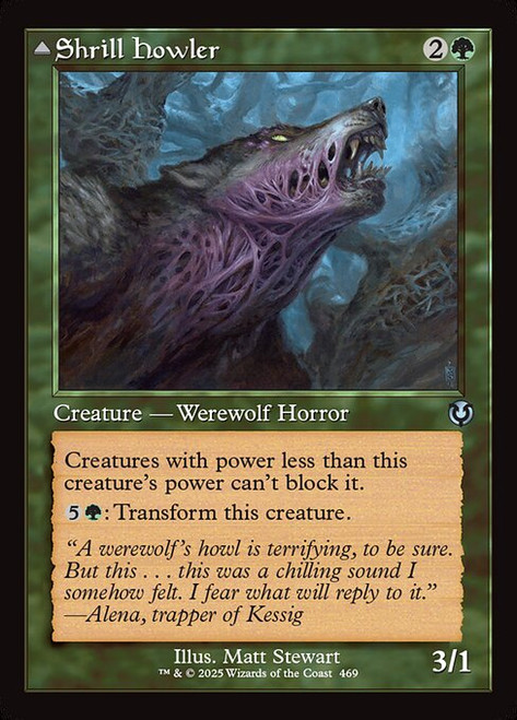 Shrill Howler // Howling Chorus (INR) (Foil) (#469)