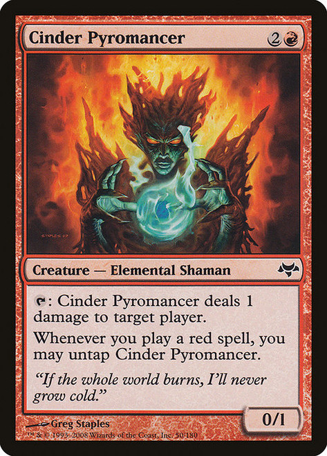 Cinder Pyromancer (EVE) (Foil) (#50)