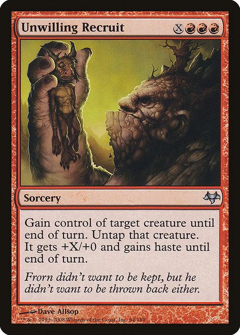 Unwilling Recruit (EVE) (Foil) (#64)