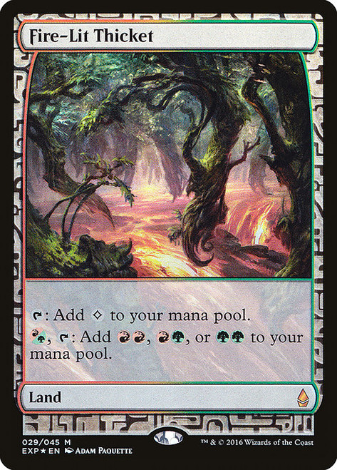 Fire-Lit Thicket (EXP) (Foil) (#29)