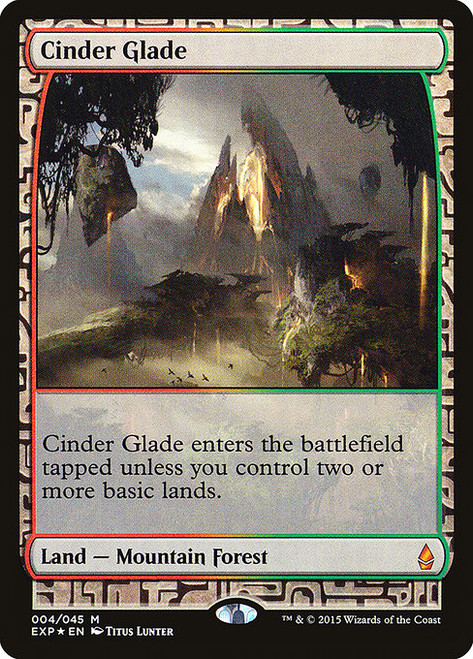 Cinder Glade (EXP) (Foil) (#4)