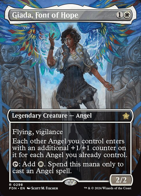 Giada, Font of Hope (FDN) (Foil) (Borderless) (#298)