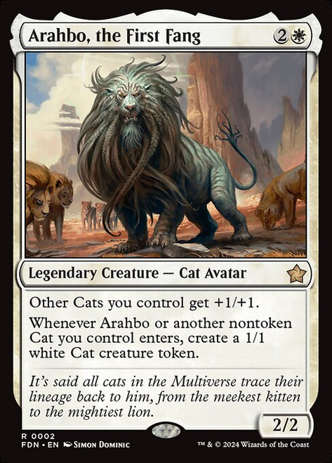 Arahbo, the First Fang (FDN) (Foil) (#2)