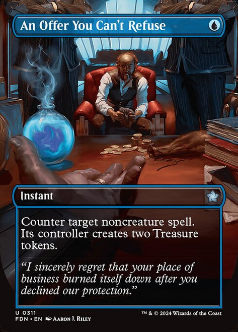 An Offer You Can't Refuse (FDN) (Foil) (Borderless) (#311)