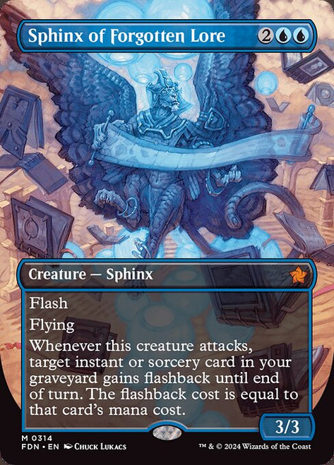 Sphinx of Forgotten Lore (FDN) (Full Art) (#314)