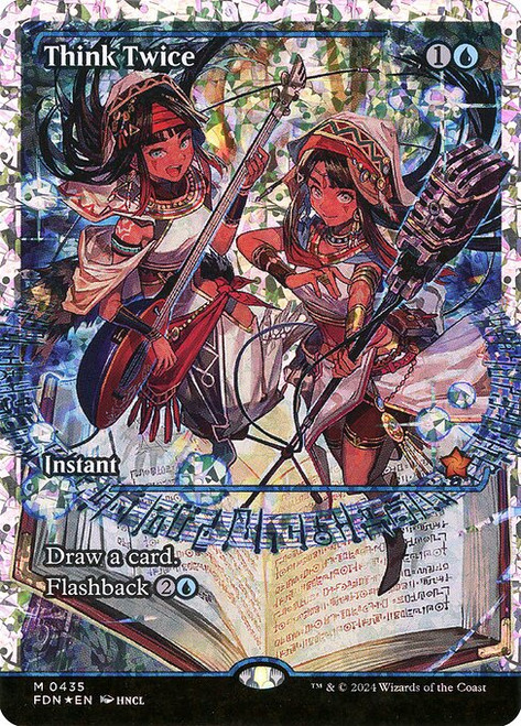 Think Twice (FDN) (Fracture Foil) (Showcase) (#435)