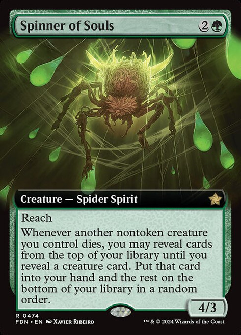 Spinner of Souls (FDN) (Foil) (Extended Art) (#474)