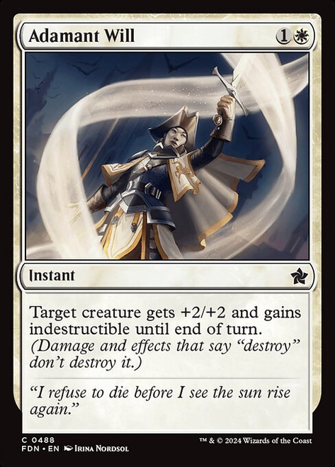 Adamant Will (FDN) (#488)