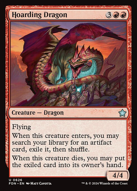 Hoarding Dragon (FDN) (#626)