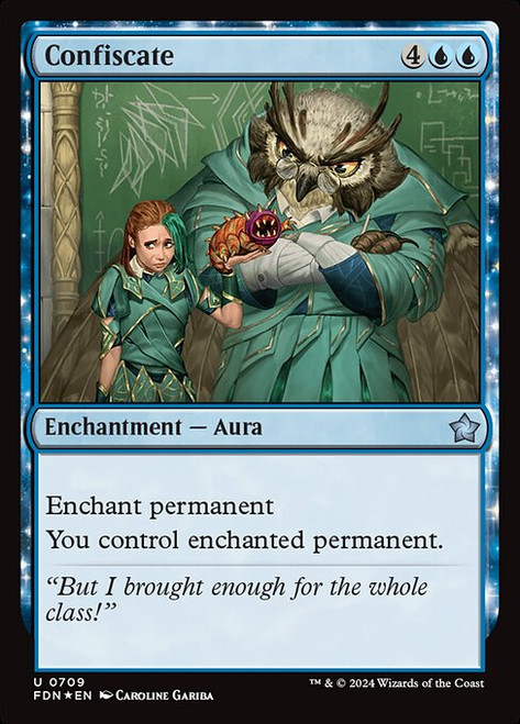 Confiscate (FDN) (Foil) (#709)