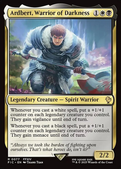 Ardbert, Warrior of Darkness (FIC) (SurgeFoil) (#77)