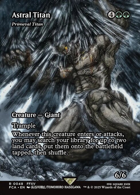 Primeval Titan (FCA) (Foil) (Borderless) (#48) Primeval Titan (FCA) (Foil) (Borderless) (#48)