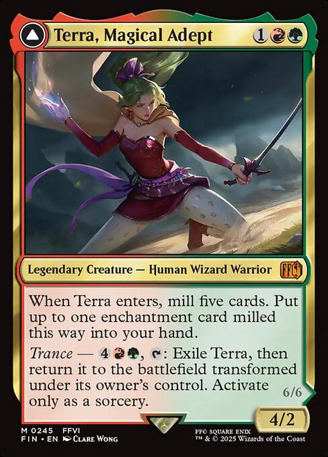 Terra, Magical Adept // Esper Terra (FIN) (#245)
