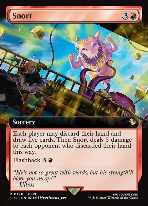 Snort (FIC) (Foil) (Extended Art) (#120)