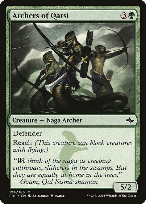 Archers of Qarsi (FRF) (Foil) (#124)
