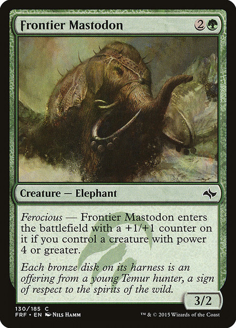 Frontier Mastodon (FRF) (Foil) (#130)