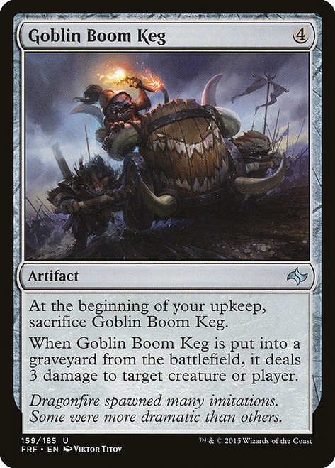 Goblin Boom Keg (FRF) (#159)