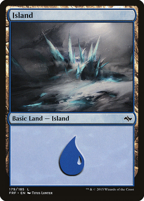 Island (FRF) (Foil) (#179)