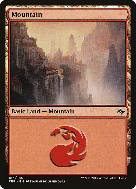 Mountain (FRF) (Foil) (#183)
