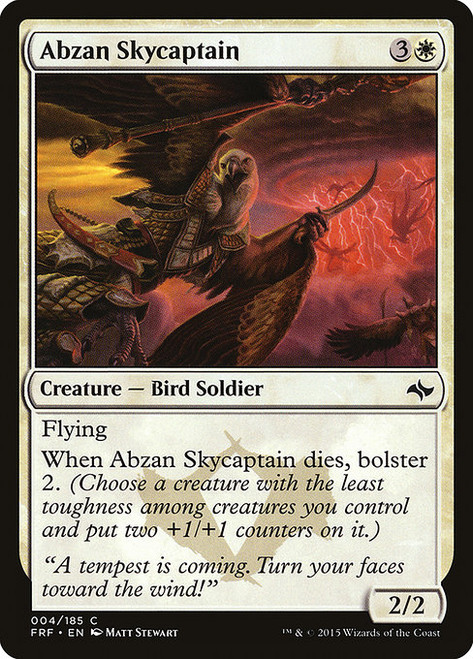 Abzan Skycaptain (FRF) (Foil) (#4)
