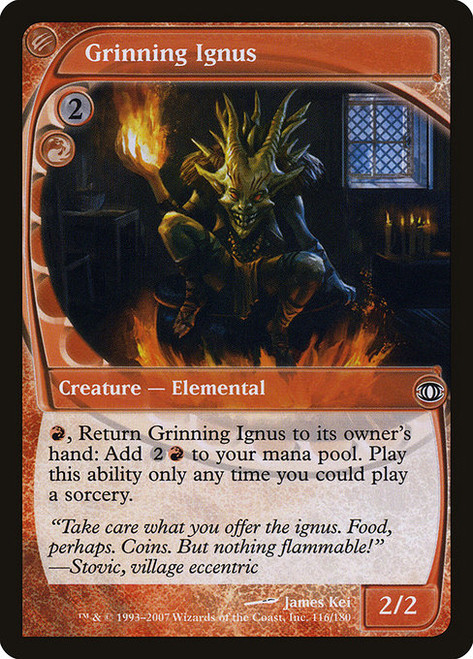 Grinning Ignus (FUT) (Foil) (#116)