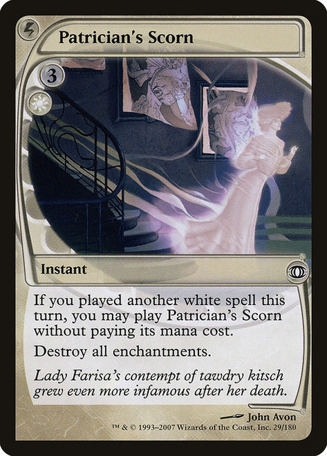 Patrician's Scorn (FUT) (Foil) (#29)