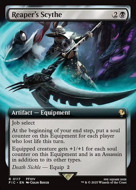 Reaper's Scythe (FIC) (Foil) (Extended Art) (#117)