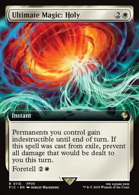 Ultimate Magic: Holy (FIC) (Foil) (Extended Art) (#110)