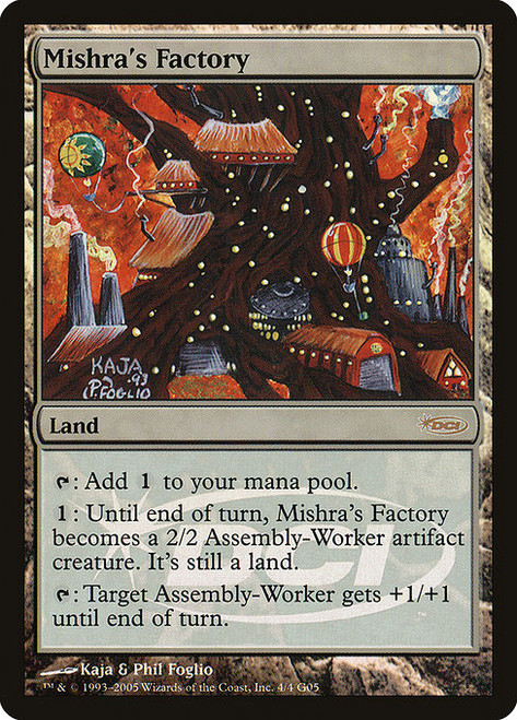 Mishra's Factory (G05) (Foil) (#4)