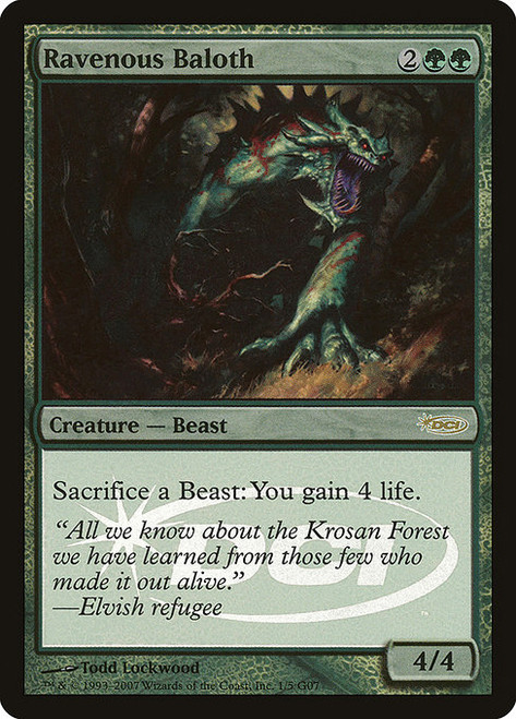 Ravenous Baloth (G07) (Foil) (#1)