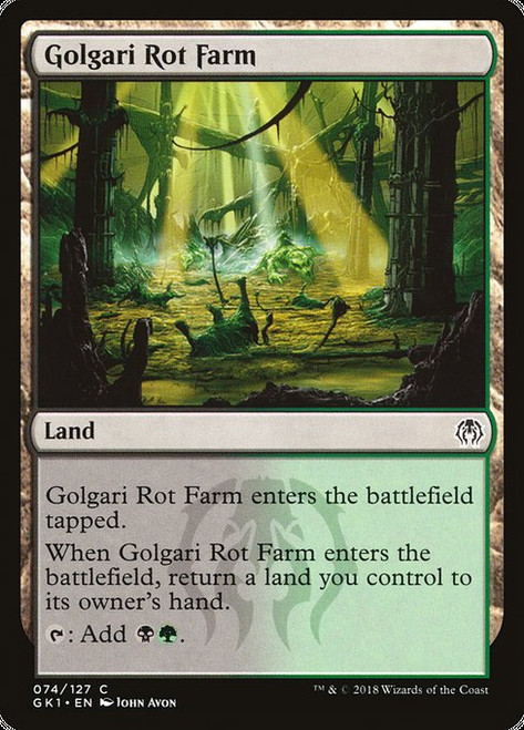 Golgari Rot Farm (GK1) (#74)