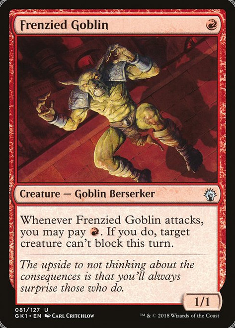 Frenzied Goblin (GK1) (#81)