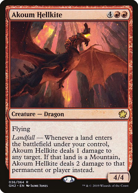 Akoum Hellkite (GN2) (#36)