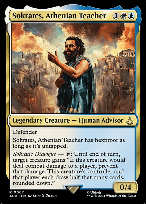 Sokrates, Athenian Teacher (ACR) (Foil) (#67)