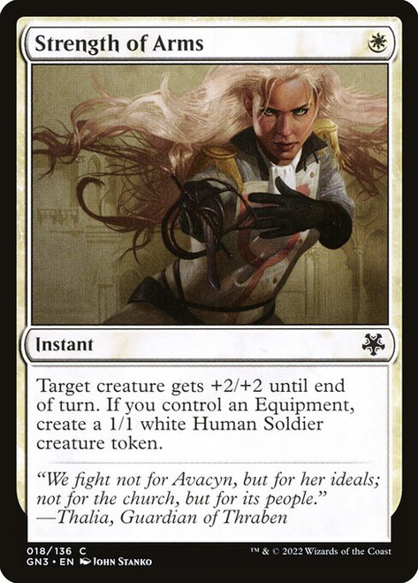 Strength of Arms (GN3) (#18)