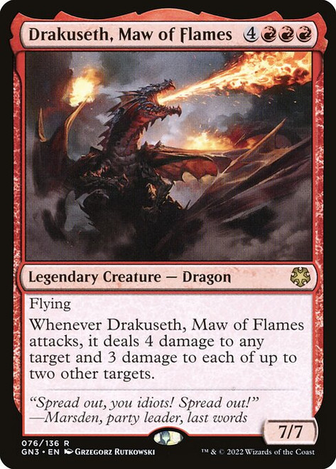 Drakuseth, Maw of Flames (GN3) (#76)