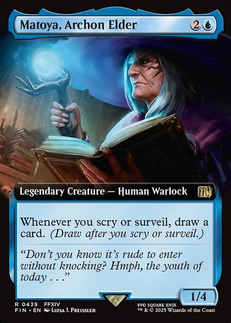 Matoya, Archon Elder (FIN) (Extended Art) (#439)