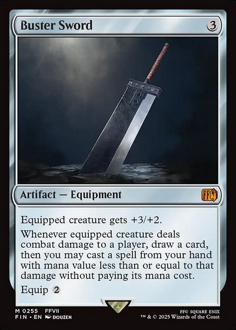 Buster Sword (FIN) (Foil) (#255)