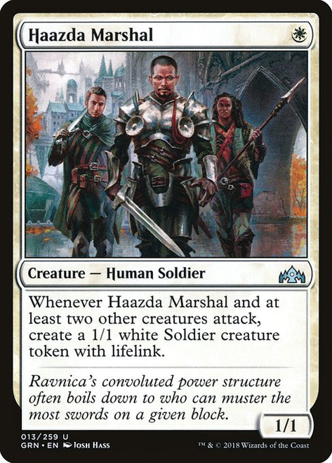 Haazda Marshal (GRN) (Foil) (#13)