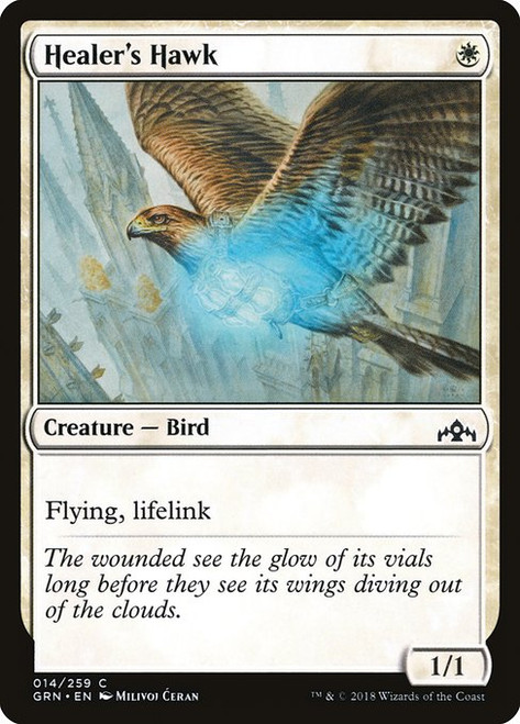 Healer's Hawk (GRN) (Foil) (#14)
