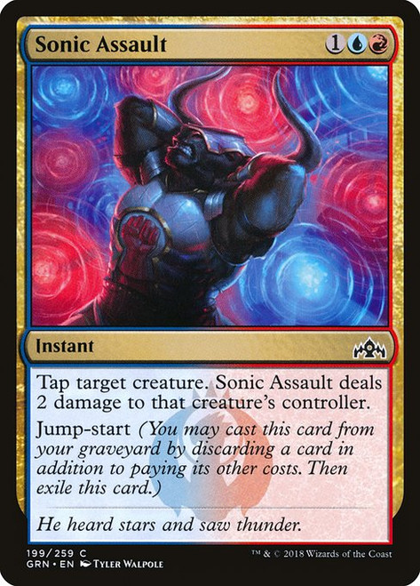 Sonic Assault (GRN) (Foil) (#199)