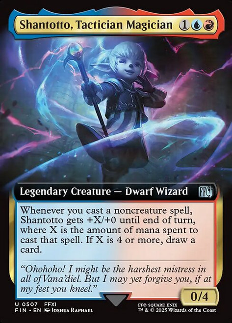Shantotto, Tactician Magician (FIN) (Extended Art) (#507)