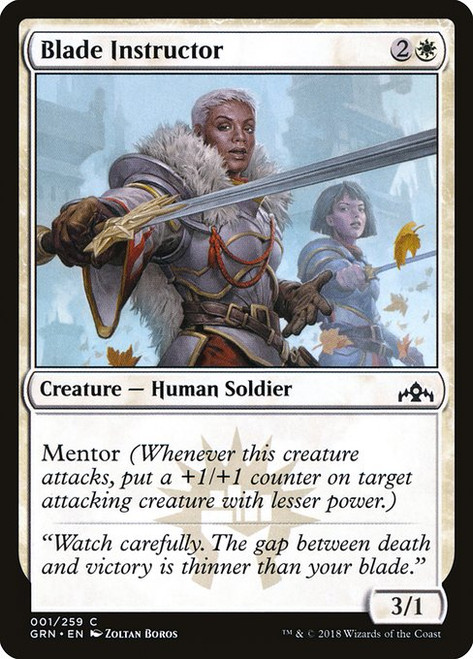 Blade Instructor (GRN) (Foil) (#1)
