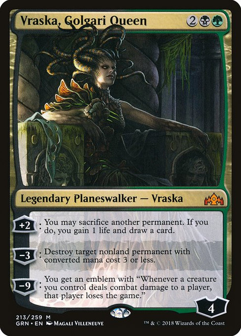 Vraska, Golgari Queen (GRN) (#213)