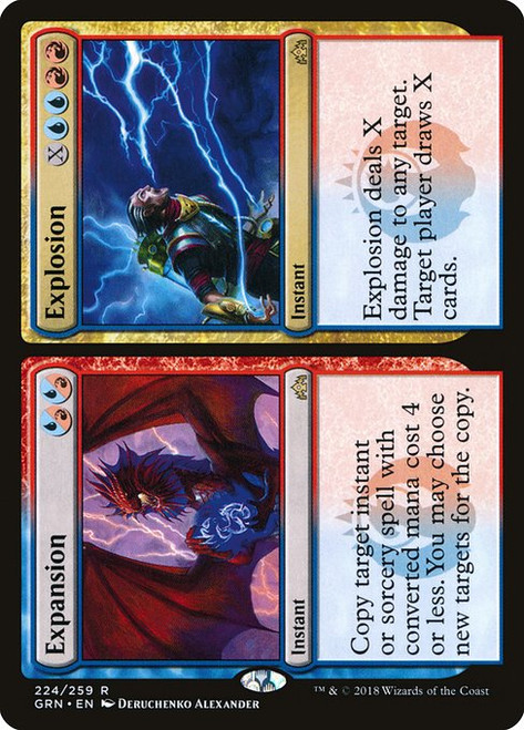Expansion // Explosion (GRN) (Foil) (#224)