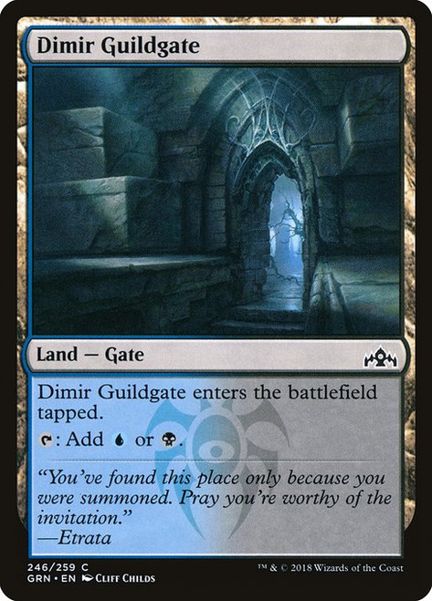 Dimir Guildgate (GRN) (#246)