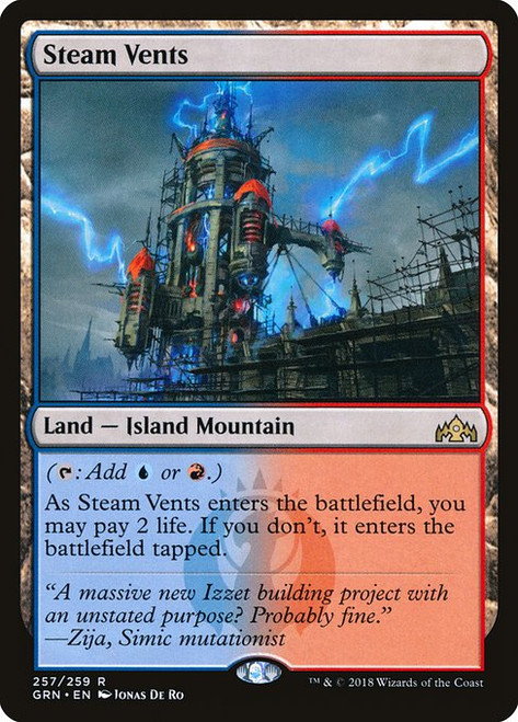 Steam Vents (GRN) (Foil) (#257)