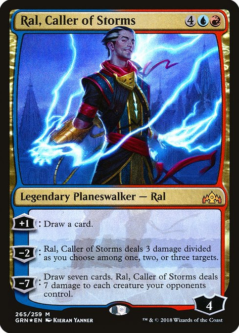 Ral, Caller of Storms (GRN) (Foil) (#265)