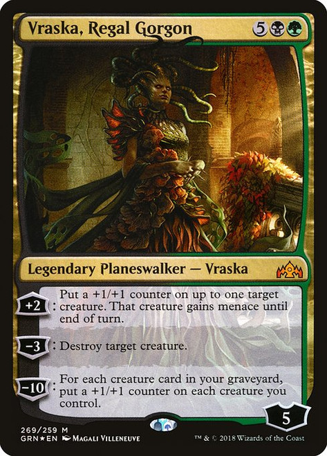 Vraska, Regal Gorgon (GRN) (Foil) (#269)